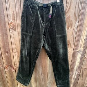 Gramicci Olive Fine Corduroy Pants Size S (34-36x32)